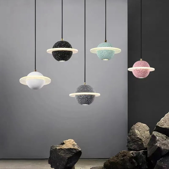 Suspension en béton au design moderne pour intérieur élégant — LZ4X9P