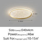 Rond-Or-40cm / Gradable avec télécommande