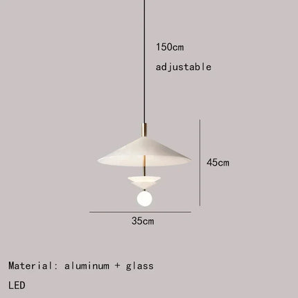 Suspension décorative au design moderne pour salon et restaurant — LZ4X9P2
