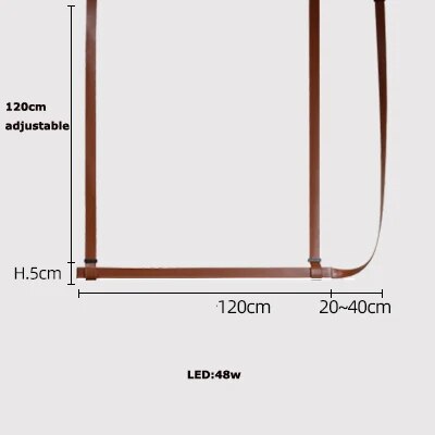 Suspension LED moderne pour salle à manger et décoration centrale — LZ3F9Q2