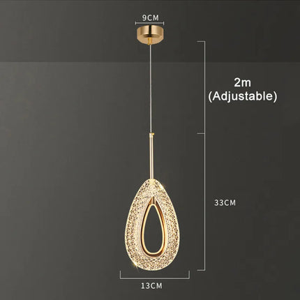 Anneau nordique suspension LED lumières intérieur lampe suspendue décor de chambre pour chevet chambre salon moderne suspension