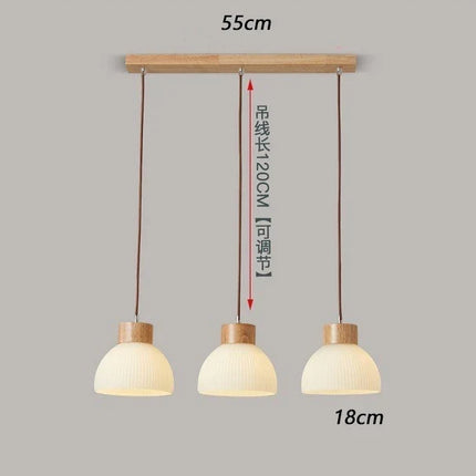 Suspension japonaise trois têtes pour bar et restaurant — LZ4X9P