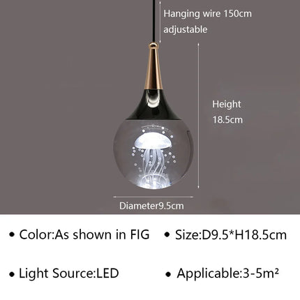 Lustre LED cristal pour décoration intérieure moderne — LZ4X9P2
