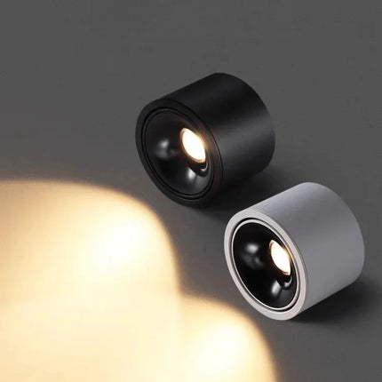 Plafonnier LED rond à intensité variable monté en surface — LZ4X9P2