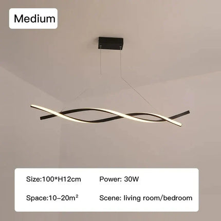 lustre moderne en verre pour éclairage intérieur