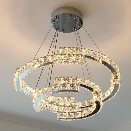 Suspension LED décorative en cristal style nordique — LZ4X9Q2F