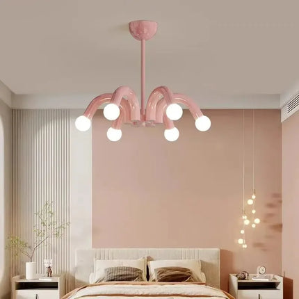Lustre LED nordique style art déco pour décoration élégante — LZ7XQ2