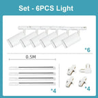 6pcs White set / Neutral light Bulb / CHINA
