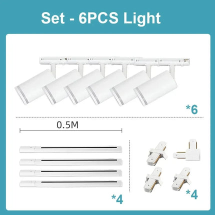 Spot LED pour éclairage intérieur décoratif complet — LZ4X9P2