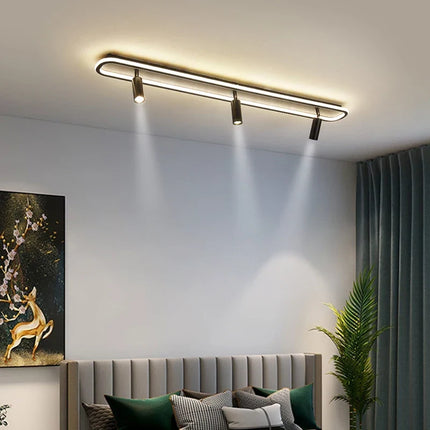 Lustre LED moderne à gradation pour éclairage intérieur — LZ4X9T