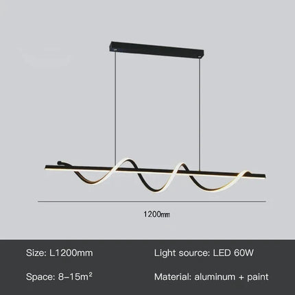 Suspension moderne avec LED réglables pour décoration intérieure — LZ4X9P