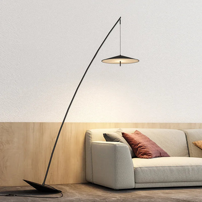 lampadaire led style bref métal intérieur éclairage salon