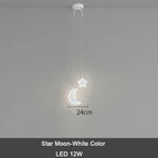 Lune étoile blanche / Télécommande