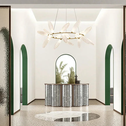 Lustre suspension en verre style nordique pour intérieur — LZ4X9T2
