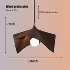 Couleur bois 40cm / Lumière froide