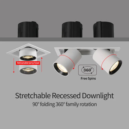 Plafonnier LED moderne et minimaliste pour usage commercial et domestique — LZ4P9X7