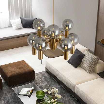 Suspension en verre pour décoration intérieure moderne — LZ4X9P