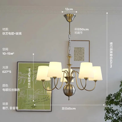 Lustre rétro français style Bauhaus pour décoration élégante — LZ4X9T2