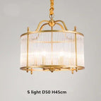 5 lumières D50 H45cm