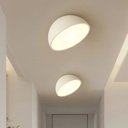 Plafonnier rond moderne à intensité variable style nordique — LZ4X9T2