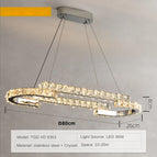 L80cm / Corps de lampe doré / Lumière chaude 3000K