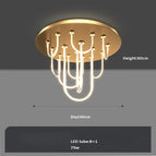 Warm light / 100cm round / Black