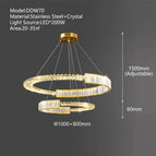 Diamètre 80 100 cm / Corps couleur or / Neutrak PAS faible
