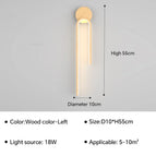Couleur bois L / Blanc chaud