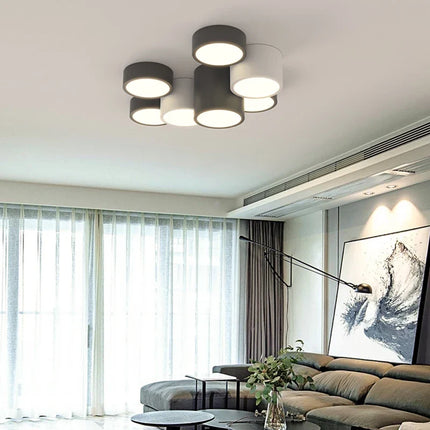 Plafonnier LED moderne pour décoration intérieure élégante — LZ4X9P2