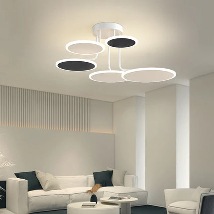 Lustre en acrylique pour intérieur moderne et lumineux — LZ4X9P