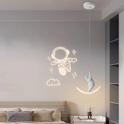 Suspension enfant avec motifs licorne, éléphant et ours créatifs — LZ4X9T