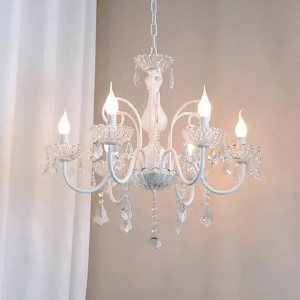 Lustre en cristal romantique pour chambre d'enfant moderne — LZ4X9T