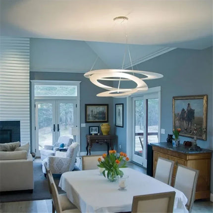 Suspension design anneau en métal pour cuisine et salon — LZ4X9T