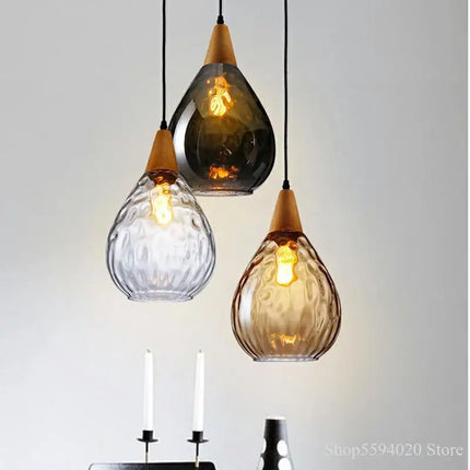 Suspension en verre au design moderne pour décoration intérieure — LZ4X9P