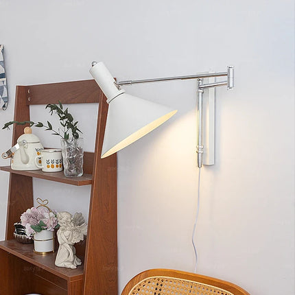 Applique murale vintage rotative style lampe de lecture rétro — LZ4P9XQ