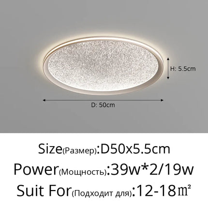 Plafonnier design nuage étoilé style nordique luxueux — LZ4X9T2