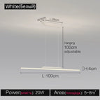 White A 100cm / Cool White (6000k)