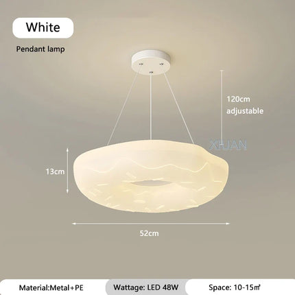 Plafonnier créatif en forme de beignet pour chambre d’enfant — LZ4X9P2
