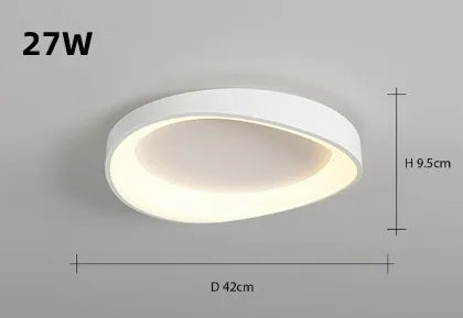 Lustre circulaire LED au design nordique moderne et créatif — LZ4P9XQ