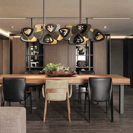 Lustre suspension créatif postmoderne en cristal — LZ4X9T
