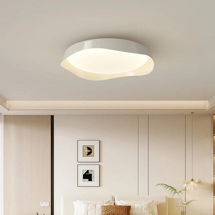Plafonnier LED créatif haut de gamme style wabi-sabi rétro — LZ4X9B2