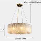 Diamètre50cm / Blanc chaud