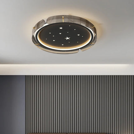 Plafonnier LED minimaliste avec effet ciel étoilé haut de gamme — LZ4P9X