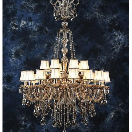 Lustre en cristal pour éclairage moderne et élégant — LZ4X9P