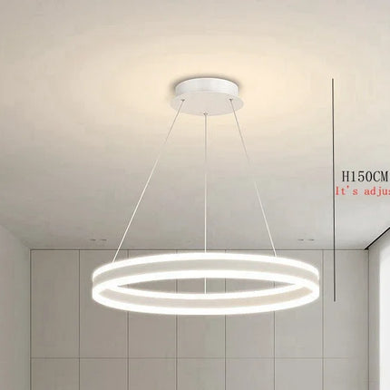 lustre led moderne dimmable pour décoration de maison