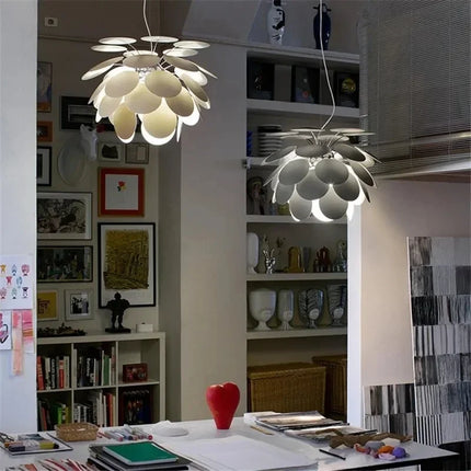 Lustre en verre forme pomme de pin pour décoration intérieure — LZ4X9M