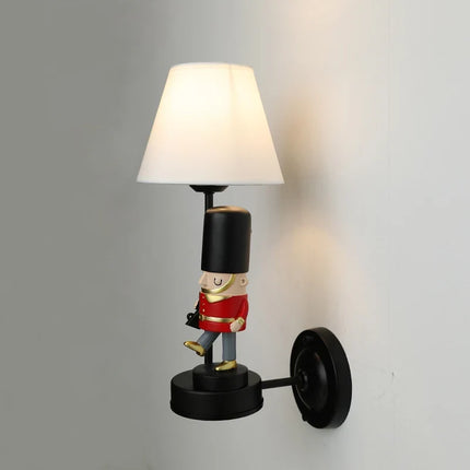 Applique murale lumineuse décorative enfant motif soldat américain — LZ4X9P2