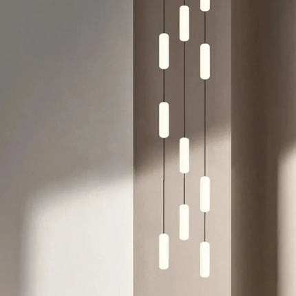 lustre à led moderne pour éclairage suspendu élégant