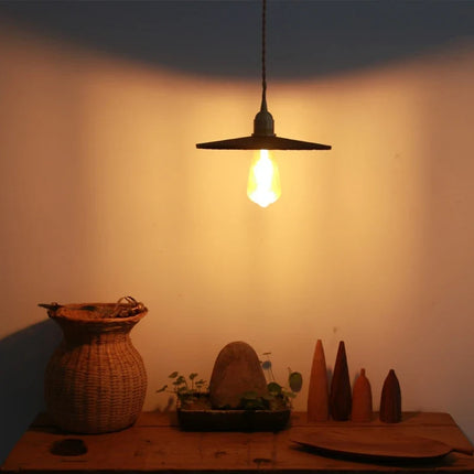 Suspension en bois sculpté pour décoration intérieure élégante — LZ4T9QX