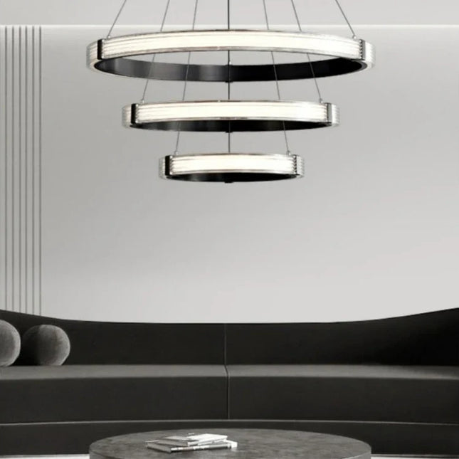 Suspension circulaire postmoderne pour décoration intérieure élégante — LZ4X9P